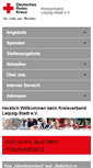 Mobile Screenshot of drk-leipzig.de